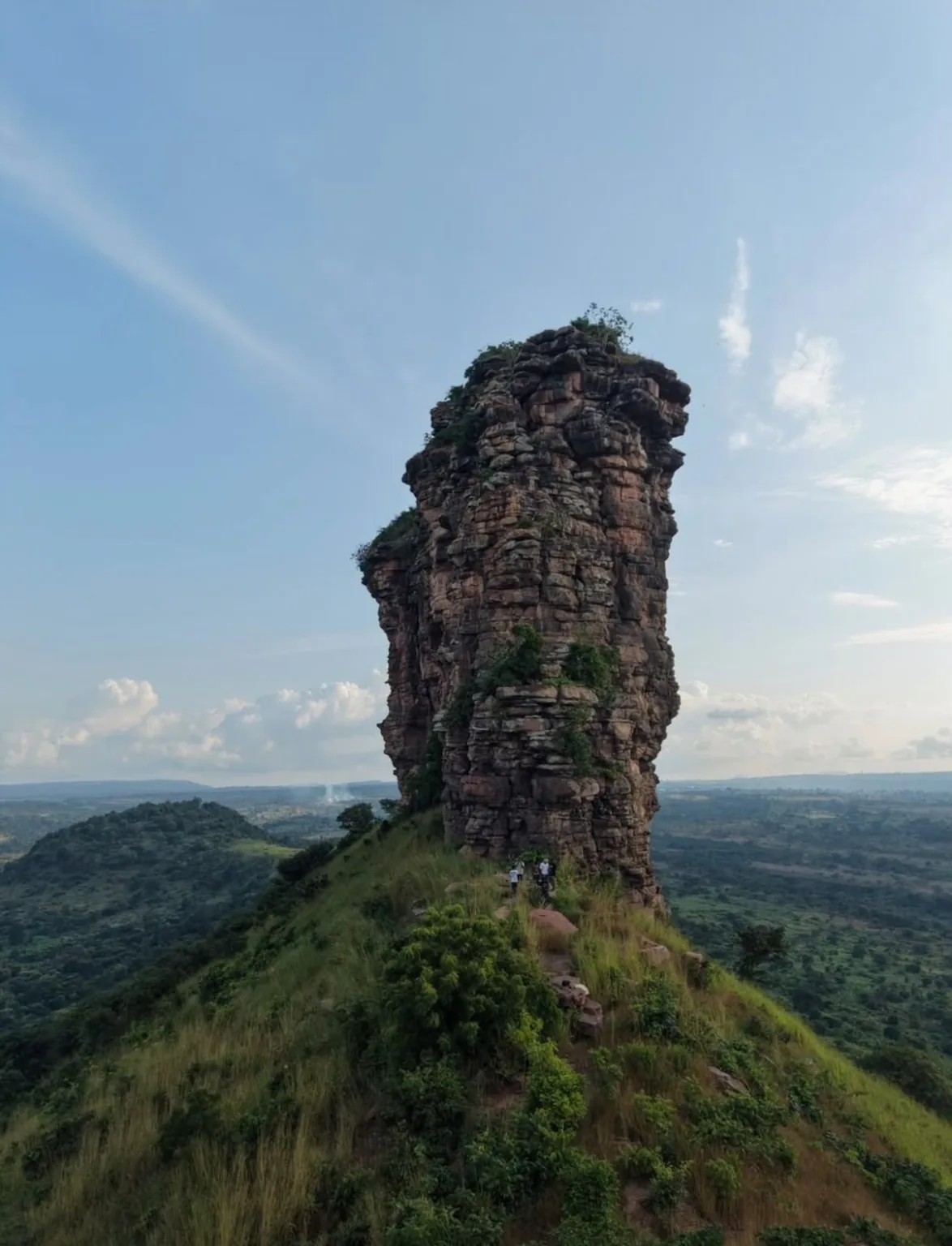 Scenic Kwahu rock formation